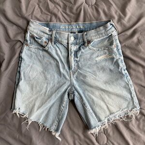 AE 6" Strigid Super High-Waisted Relaxed Denim Short